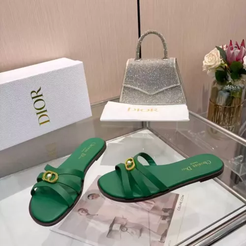 Replica Christian Dior Slippers For Women #1388297 $82.00 USD for Wholesale