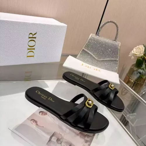 Replica Christian Dior Slippers For Women #1388298 $82.00 USD for Wholesale