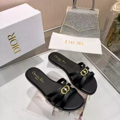 Replica Christian Dior Slippers For Women #1388298 $82.00 USD for Wholesale