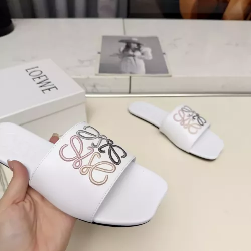 Replica LOEWE Slippers For Women #1388328 $82.00 USD for Wholesale