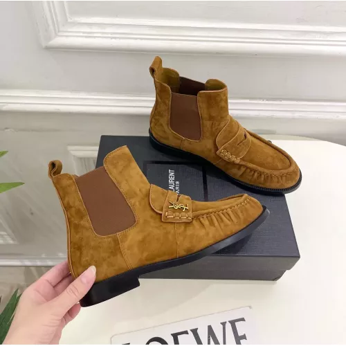 Yves Saint Laurent YSL Boots For Women #1388346 $140.00 USD, Wholesale Replica Yves Saint Laurent YSL Boots