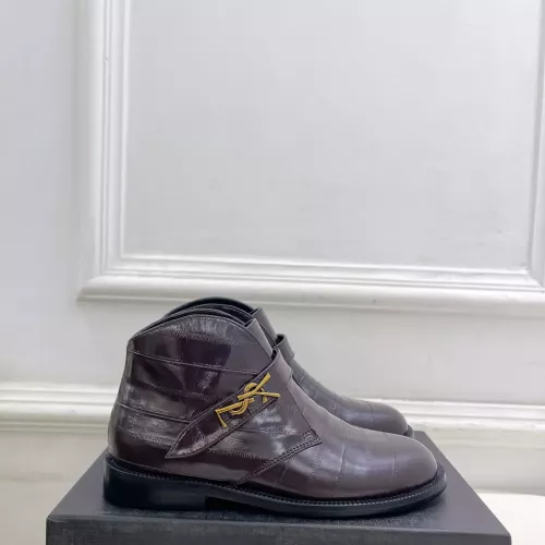 Replica Yves Saint Laurent YSL Boots For Women #1388356 $140.00 USD for Wholesale