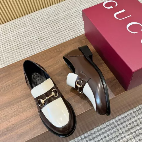 Replica Gucci Oxfords Shoes For Women #1388393 $108.00 USD for Wholesale