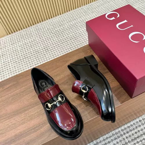 Replica Gucci Oxfords Shoes For Women #1388395 $108.00 USD for Wholesale