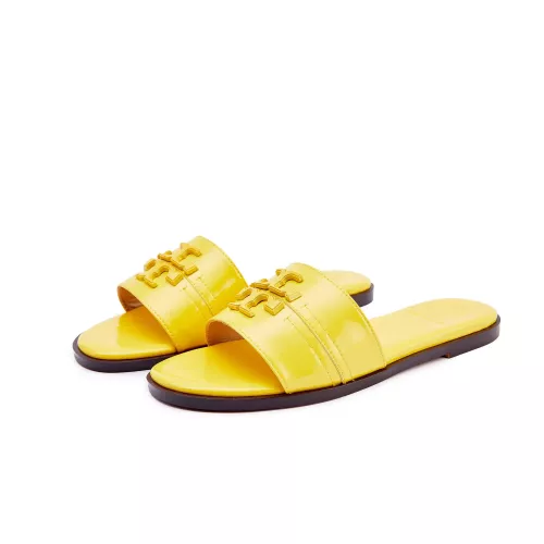 Replica Tory Burch TB Slippers For Women #1388444 $85.00 USD for Wholesale