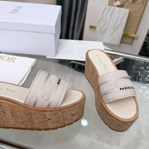 Replica Christian Dior Slippers For Women #1388457 $85.00 USD for Wholesale