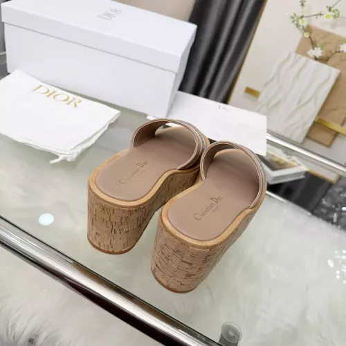 Replica Christian Dior Slippers For Women #1388458 $85.00 USD for Wholesale