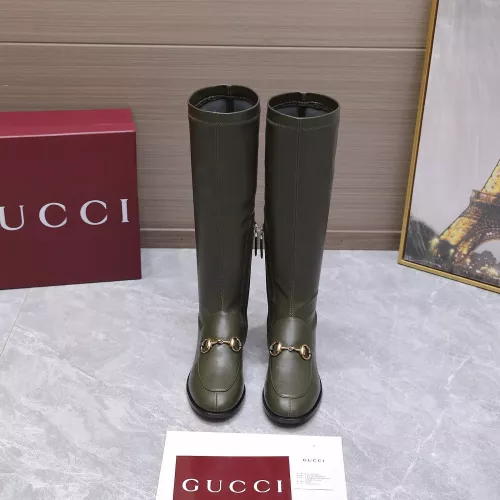 Replica Gucci Boots For Women #1388468 $135.00 USD for Wholesale