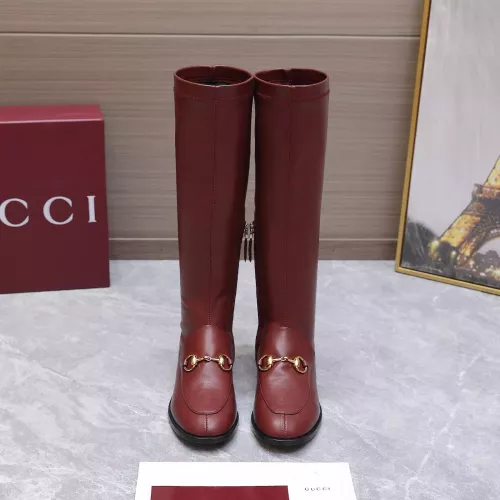 Replica Gucci Boots For Women #1388470 $135.00 USD for Wholesale