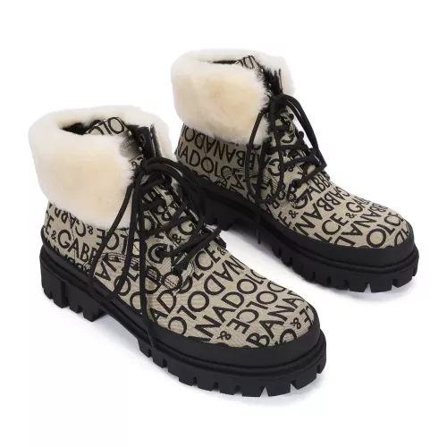 Dolce &amp; Gabbana D&amp;G Boots For Men #1388480 $132.00 USD, Wholesale Replica Dolce &amp; Gabbana D&amp;G Boots