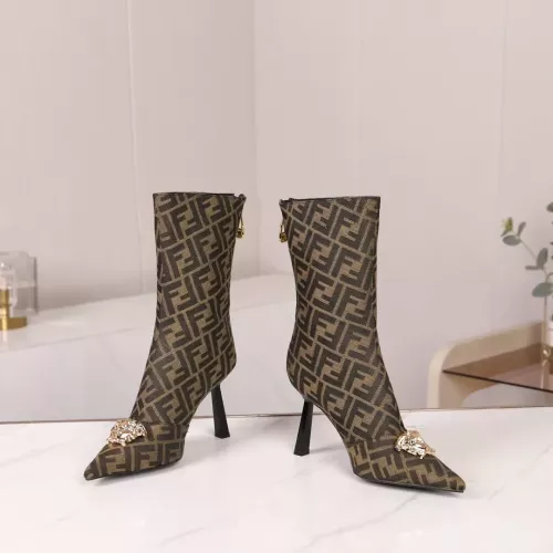 Versace Boots For Women #1388585 $112.00 USD, Wholesale Replica Versace Boots