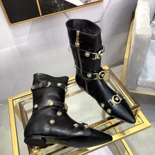 Replica Versace Boots For Women #1388587 $125.00 USD for Wholesale