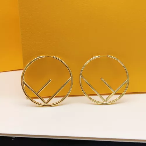Replica Fendi Earrings For Women #1388715 $32.00 USD for Wholesale