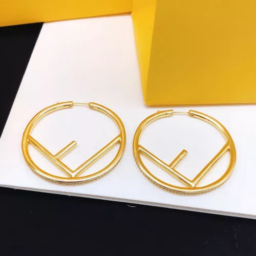 Fendi Earrings For Women #1388716 $32.00 USD, Wholesale Replica Fendi Earrings