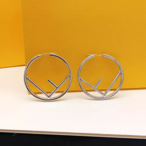 Replica Fendi Earrings For Women #1388717 $32.00 USD for Wholesale