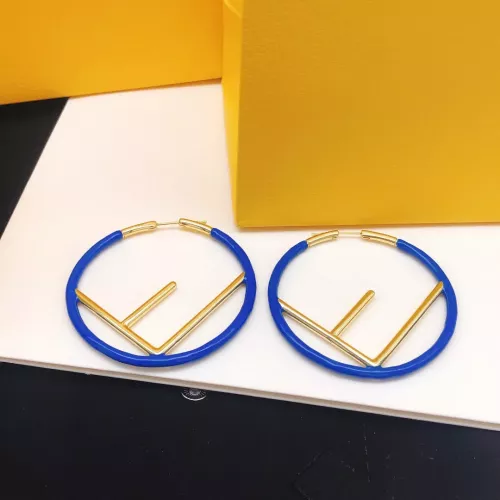 Fendi Earrings For Women #1388718 $32.00 USD, Wholesale Replica Fendi Earrings