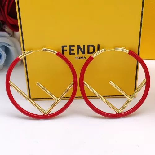 Fendi Earrings For Women #1388722 $32.00 USD, Wholesale Replica Fendi Earrings