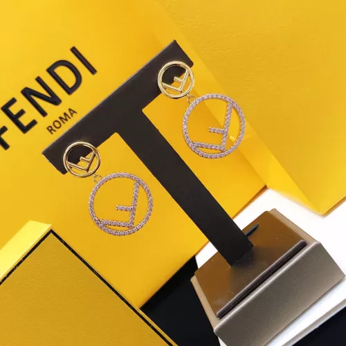 Replica Fendi Earrings For Women #1388732 $32.00 USD for Wholesale