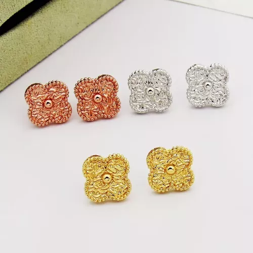 Replica Van Cleef & Arpels Earrings For Women #1388769 $25.00 USD for Wholesale