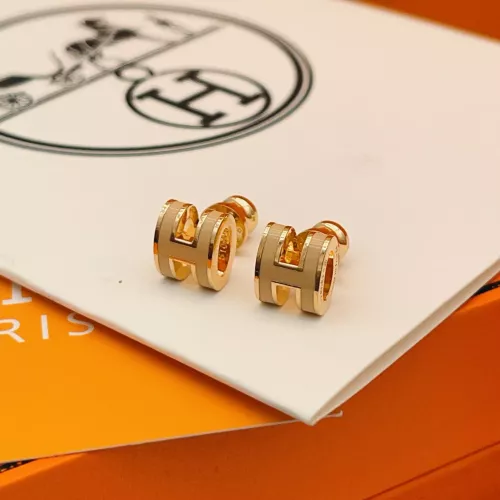 Replica Hermes Earrings For Women #1389230 $34.00 USD for Wholesale
