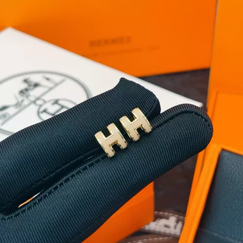 Replica Hermes Earrings For Women #1389231 $34.00 USD for Wholesale
