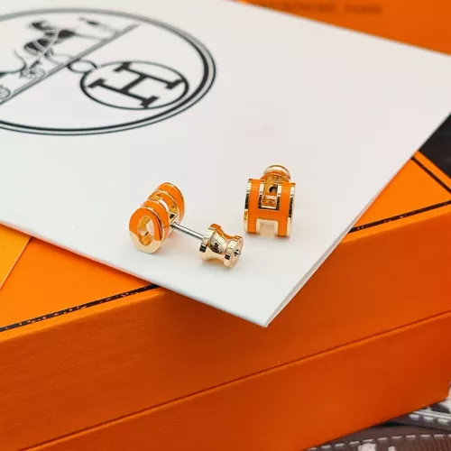 Replica Hermes Earrings For Women #1389233 $34.00 USD for Wholesale