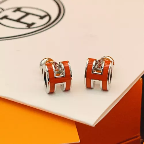Replica Hermes Earrings For Women #1389235 $34.00 USD for Wholesale