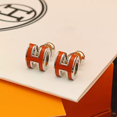 Replica Hermes Earrings For Women #1389235 $34.00 USD for Wholesale