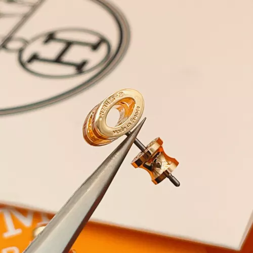 Replica Hermes Earrings For Women #1389236 $34.00 USD for Wholesale