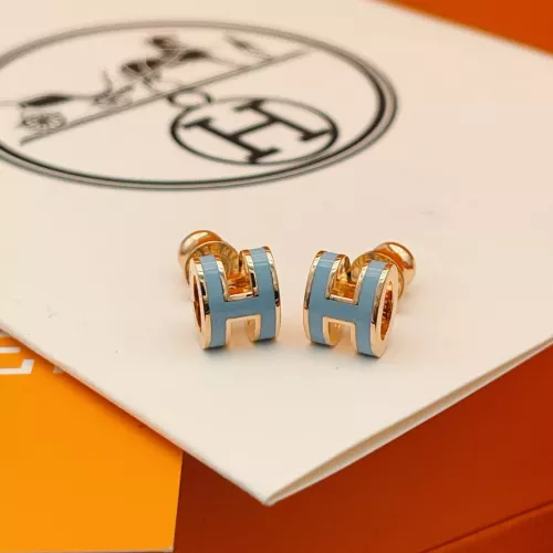Hermes Earrings For Women #1389246 $34.00 USD, Wholesale Replica Hermes Earrings
