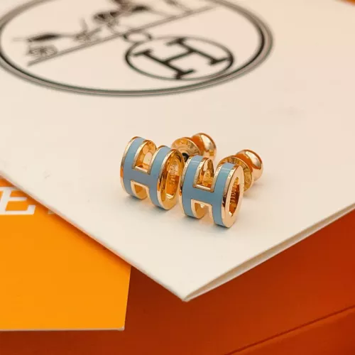 Replica Hermes Earrings For Women #1389246 $34.00 USD for Wholesale
