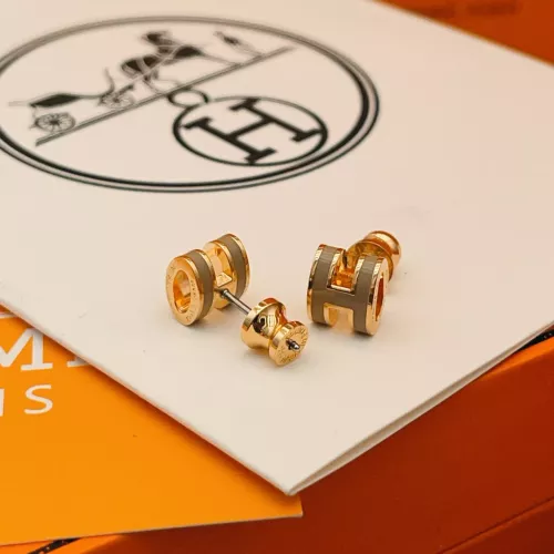 Replica Hermes Earrings For Women #1389252 $34.00 USD for Wholesale