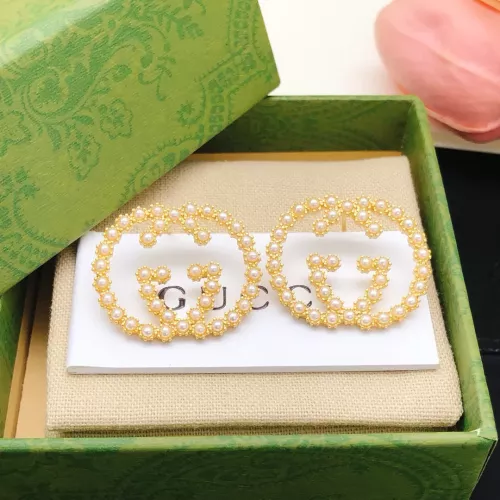 Replica Gucci Earrings For Women #1389383 $27.00 USD for Wholesale