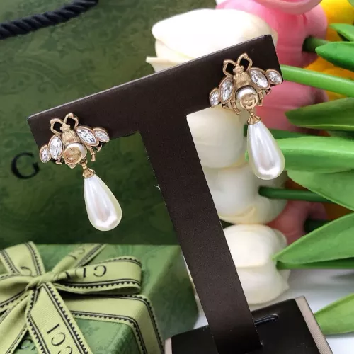 Replica Gucci Earrings For Women #1389412 $29.00 USD for Wholesale