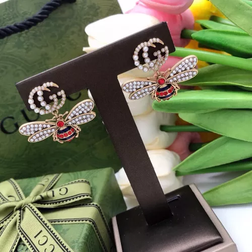 Replica Gucci Earrings For Women #1389438 $32.00 USD for Wholesale