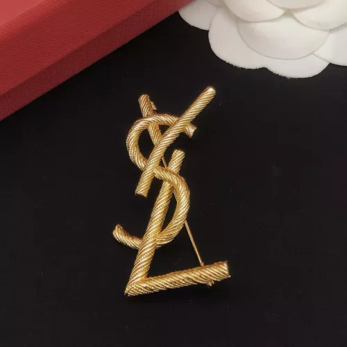 Replica Yves Saint Laurent Brooches For Women #1389547 $29.00 USD for Wholesale