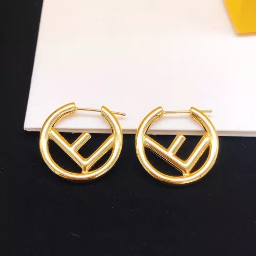 Fendi Earrings For Women #1389599 $27.00 USD, Wholesale Replica Fendi Earrings