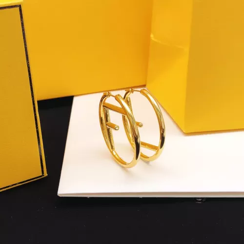 Replica Fendi Earrings For Women #1389600 $29.00 USD for Wholesale