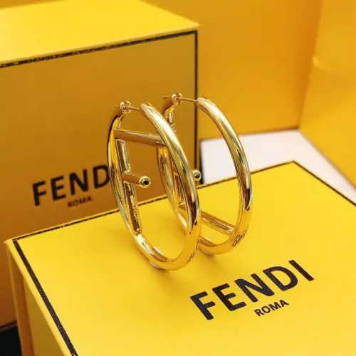Replica Fendi Earrings For Women #1389600 $29.00 USD for Wholesale