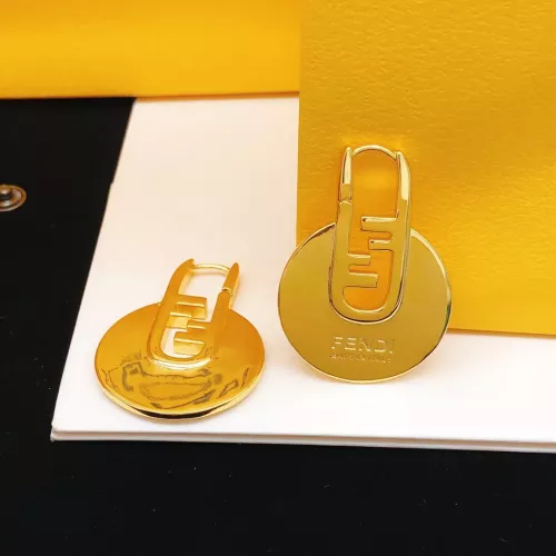 Replica Fendi Earrings For Women #1389602 $29.00 USD for Wholesale