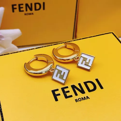 Replica Fendi Earrings For Women #1389603 $27.00 USD for Wholesale