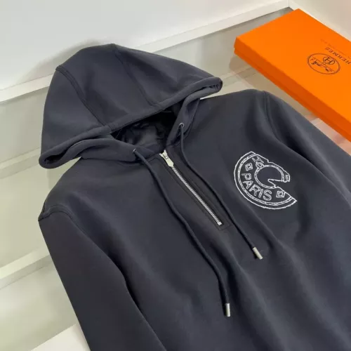 Replica Hermes Hoodies Long Sleeved For Men #1389629 $96.00 USD for Wholesale