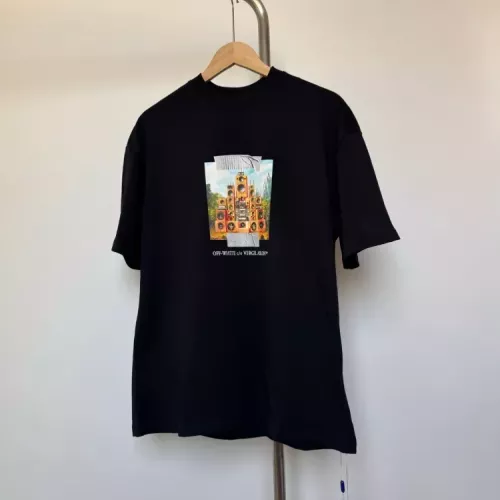 Off-White T-Shirts Short Sleeved For Unisex #1389747 $40.00 USD, Wholesale Replica Off-White T-Shirts