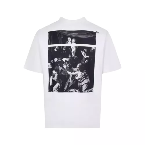 Off-White T-Shirts Short Sleeved For Unisex #1389797