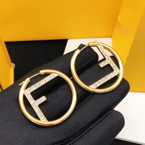 Replica Fendi Earrings For Women #1389823 $32.00 USD for Wholesale