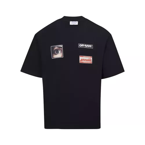 Off-White T-Shirts Short Sleeved For Unisex #1389827