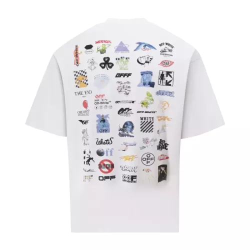 Off-White T-Shirts Short Sleeved For Unisex #1389862