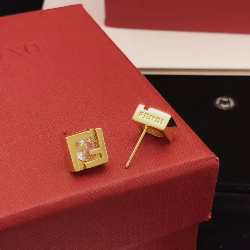 Replica Fendi Earrings For Women #1389978 $27.00 USD for Wholesale