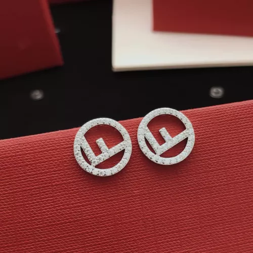 Fendi Earrings For Women #1389993 $27.00 USD, Wholesale Replica Fendi Earrings