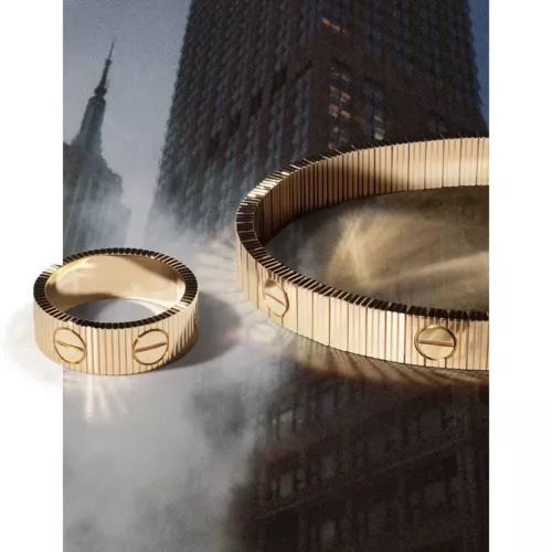 Replica Cartier Rings In Rose Gold For Unisex #1390047 $56.00 USD for Wholesale